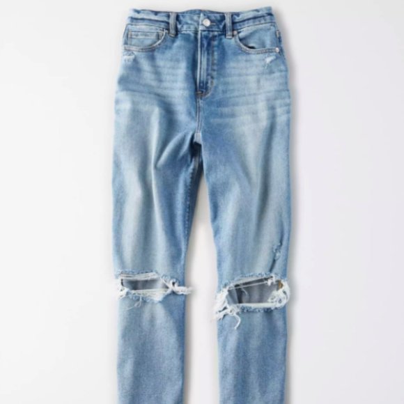 American Eagle Outfitters Denim - ‼️SOLD‼️Stretch Curvy Mom Jean